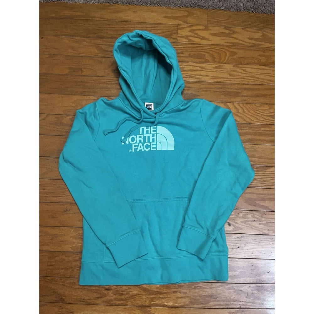 North Face Pullover Sweater Turquoise Women's Size Small